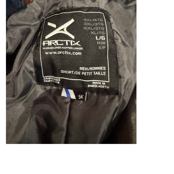 Arctix Men’s Waterproof Insulated Snow Ski Pants Navy Size Large Short - Picture 2 of 16